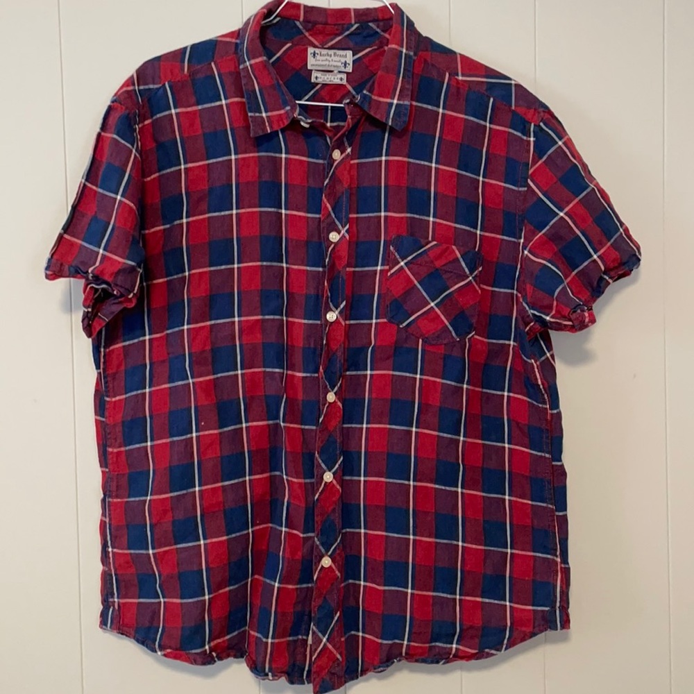 Lucky Brand Button Down Shirt Size XL